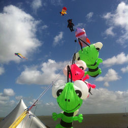 Drachenfest am Wyker Strand