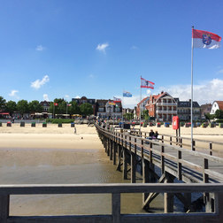 Blick von der MittelbrÃ¼cke auf den Sandwall