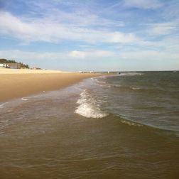 Wellen am SÃ¼dstrand von Wyk auf FÃ¶hr